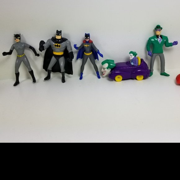 1993 BATMAN THE ANIMATED SERIES MCDONALDS HAPPY MEAL TOYS 6